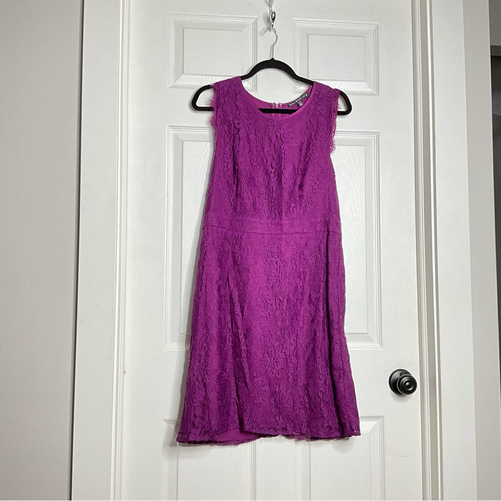 Brixon Ivy - Purple Lace Dress - Size Large